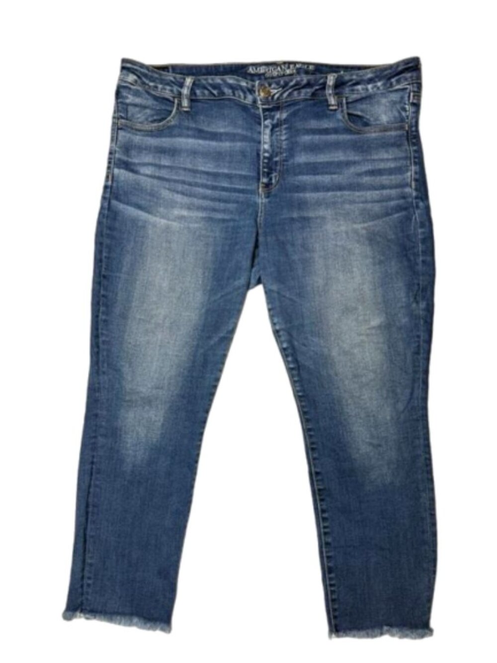 Apt. 9 Medium Blue Women's Jeggings with Faded Wash